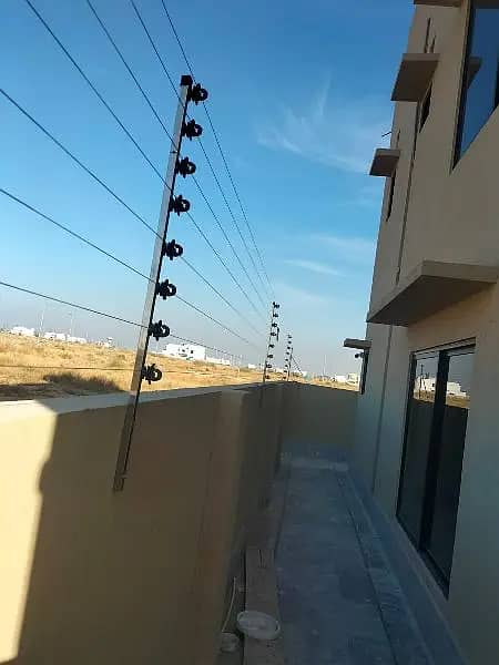 Electric Security Fence with Mobile App and Gate Automation Gate Moto 3