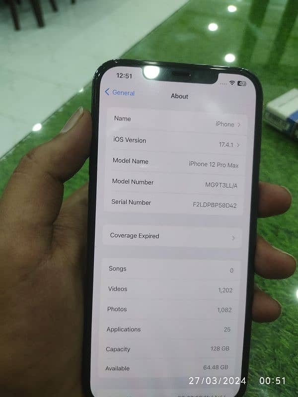 iPhone 12 pro max Factory unlocked non pta 5