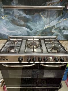 Canon 5 burner hob with oven in very good condition