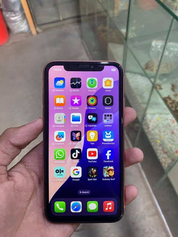 Iphone XR 64 Memory Non Pta factory unlock Exchange possib 03185146868 3