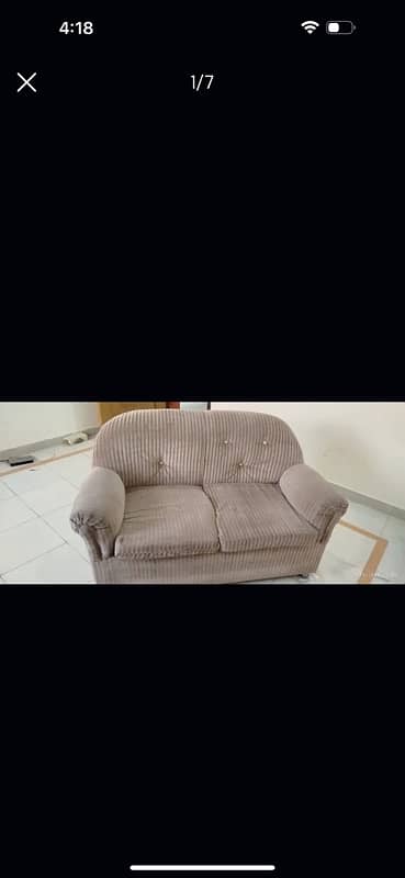 sofa set for sale all ok ha new hi ha Saaf ha contact no:03351722225 4