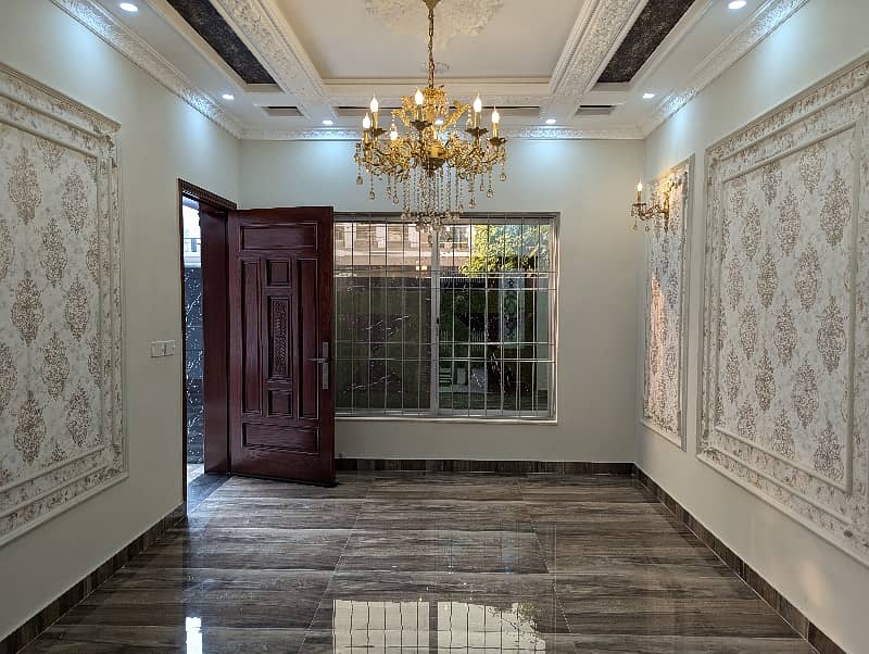 10 Marla Brand New Luxury Spanish Style Standard 60 Fit Road Double Storey House Available For Sale In Architect Society Near UCP University Soranding Joher Town Lahore 0