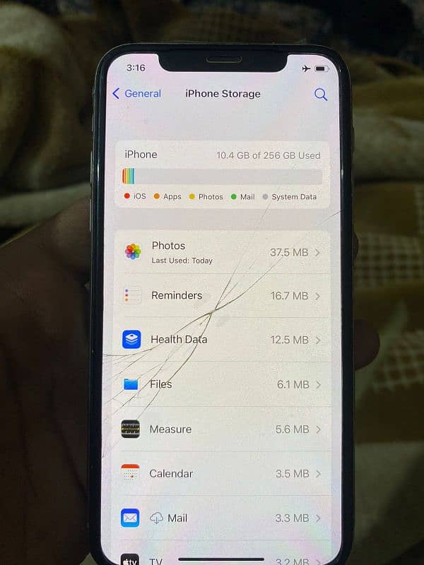 I phone x 256GB waterpack non pta 6