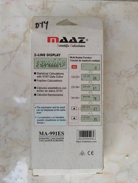 Maaz scientific calculator MA-991ES with 240 functions 1