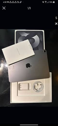 Ipad air m1 256gb