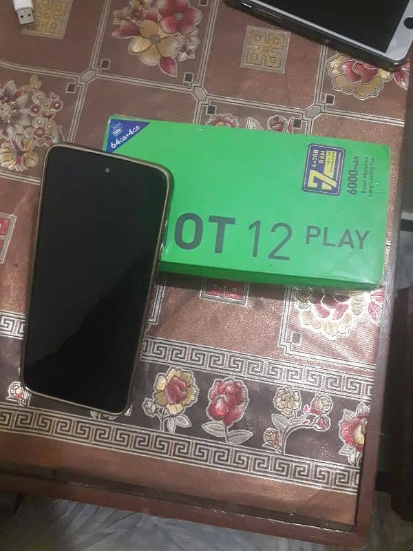 infinix hot 12 play with box pta approved 3