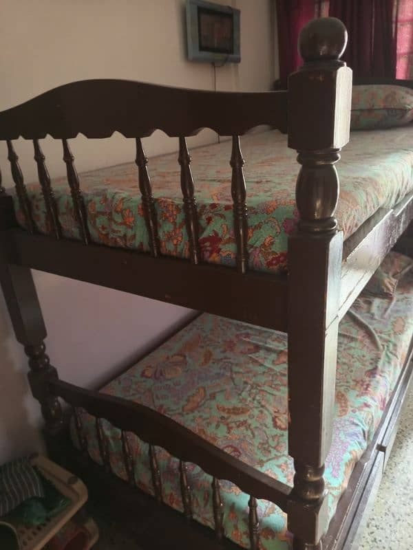 Bunk Bed With Mattress Urgent Sale 0