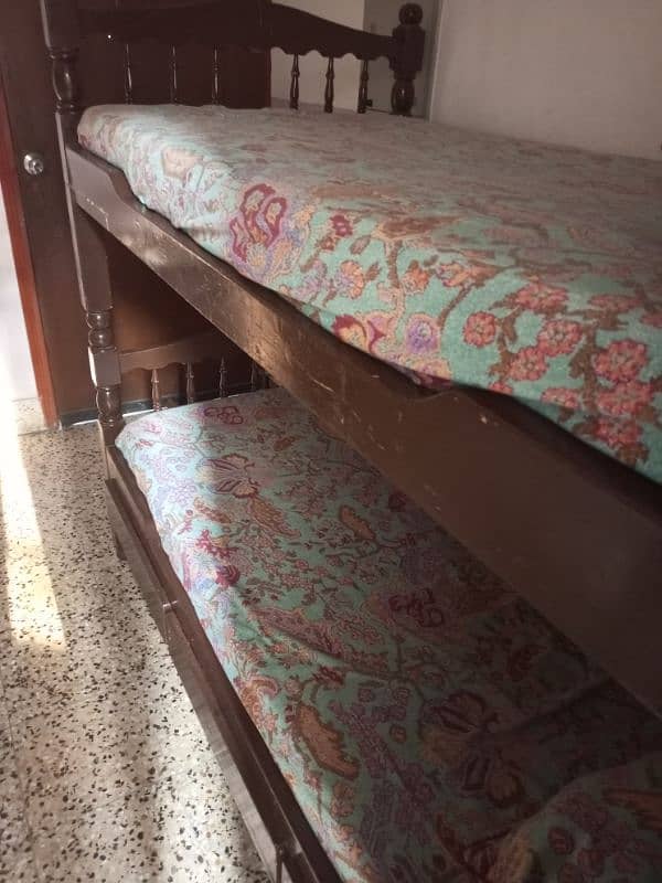 Bunk Bed With Mattress Urgent Sale 1