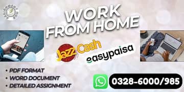 Full Time Job / Part Time Job / Home Base Job / Online Jobs