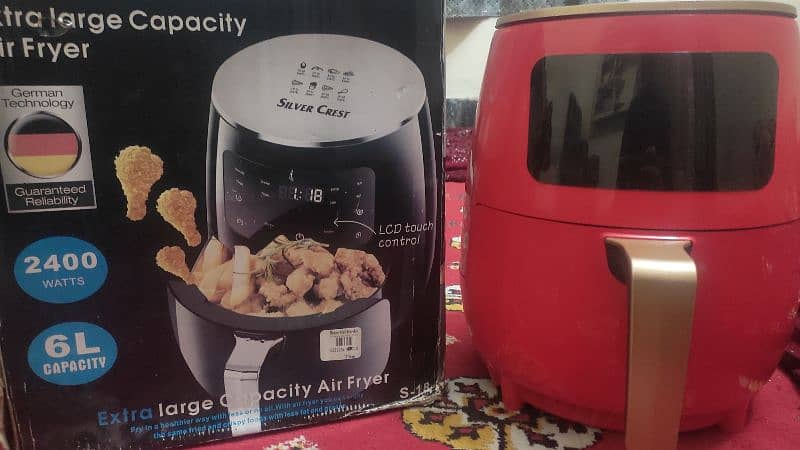 Silver Crest 6 Liter air fryer 0