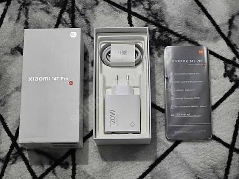 Xiaomi 14t pro 12 gb 512 gb only box open almost full warranty 0