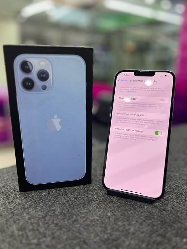 iPhone 13 Pro Max 256gb PTA Approved 1