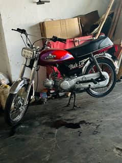 fully restored bike 125 carbater installed