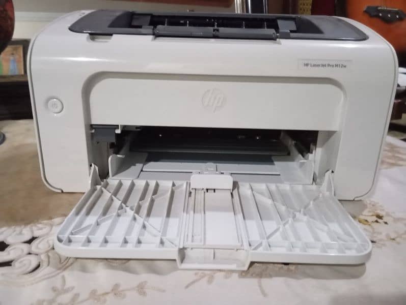 HP LaserJet Pro M12w Printer with free Ink 9