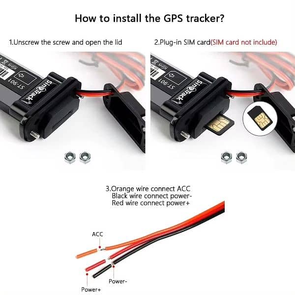 SinoTrack ST-901 Waterproof GPS Tracker for Vehicles & Motorcycles 2