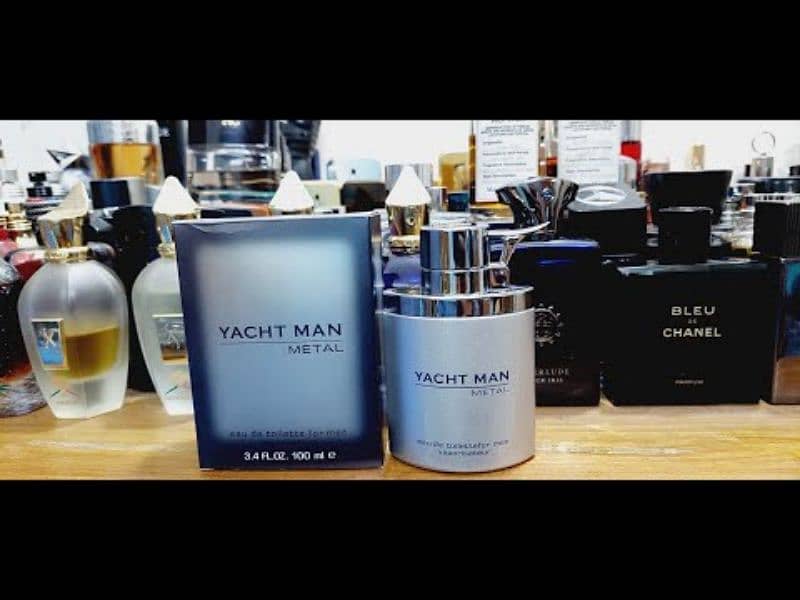 Yacht Man Metal Eau de Toilette for men 0