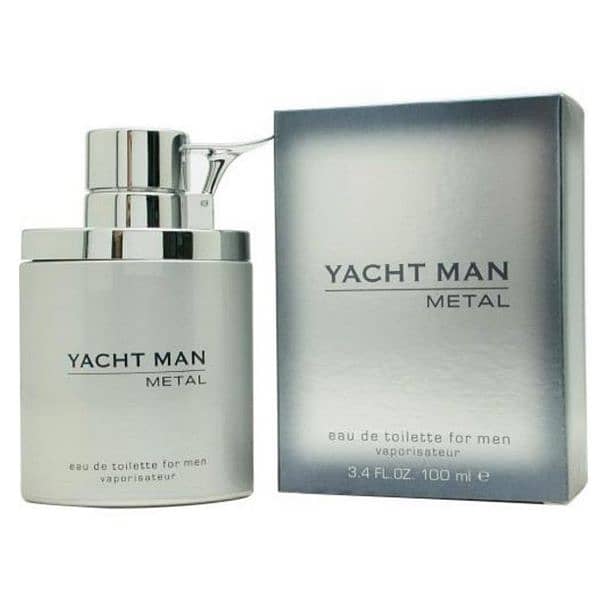 Yacht Man Metal Eau de Toilette for men 1