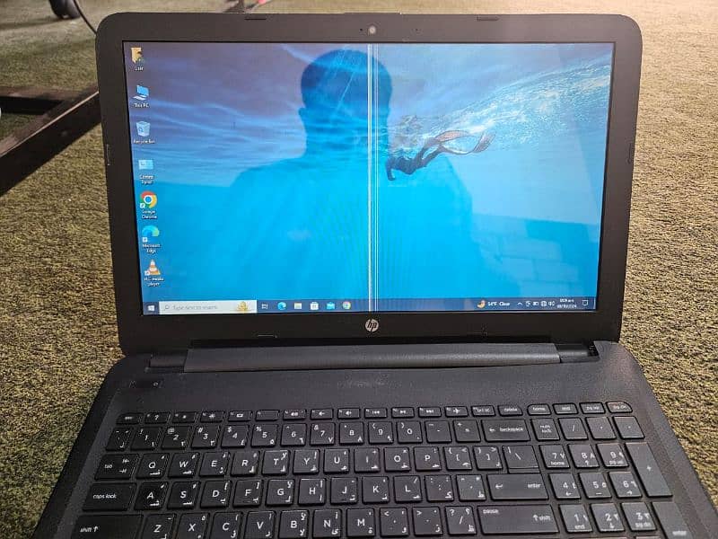 HP Laptop Core i5 5th Generation, 15.5 inches, 8gb Ram 128gb SSD 5