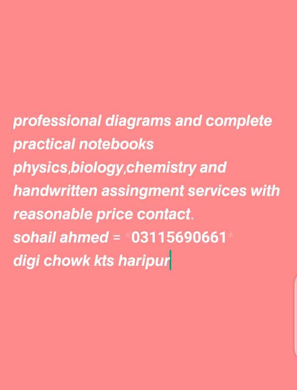 making practical notebook and handwritten assignment 1