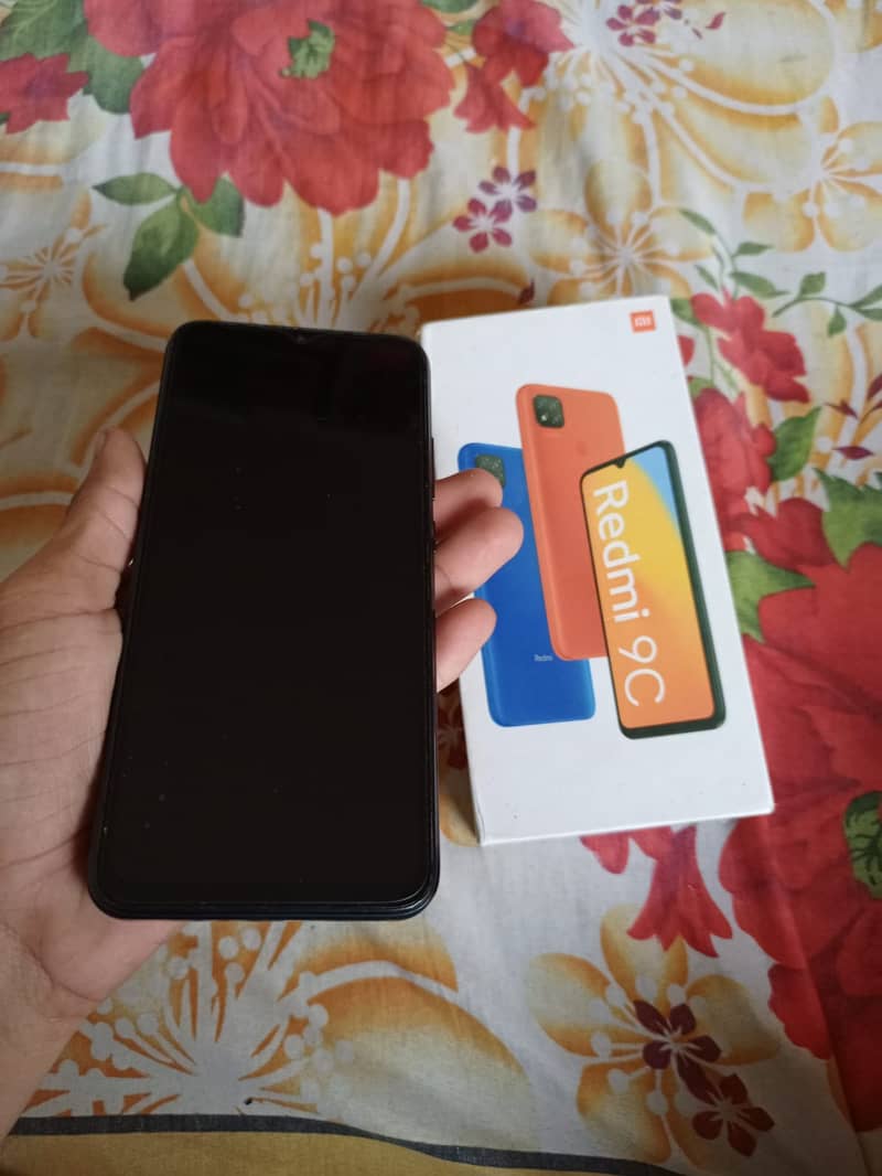 Redmi 9c 3gb 64gb with box 10