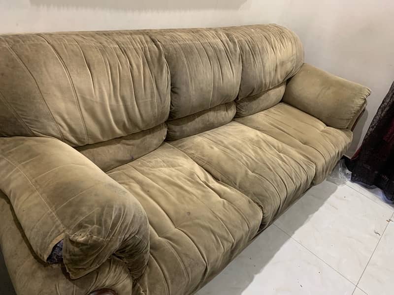 sofa sets 3 bed 2 bed 1 bed in used condition 0