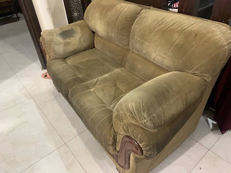 sofa sets 3 bed 2 bed 1 bed in used condition 3