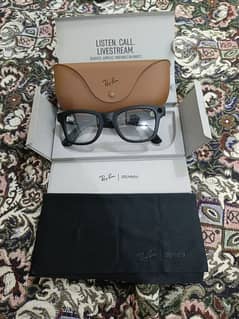 Ray-Ban Meta Wayfarer Luxury Glasses With Transition Lenses.