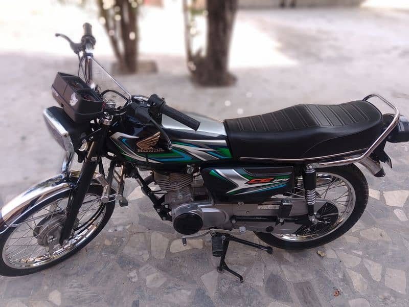 HONDA CG_125 ALL PUNJAB NUMBER 6150KM driven 0