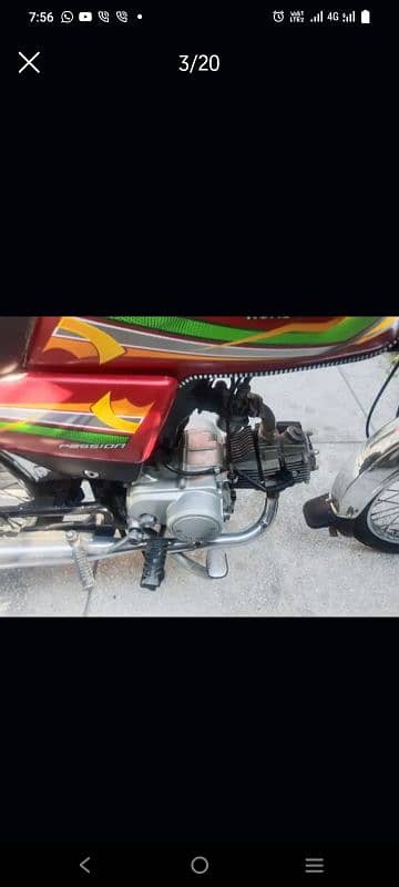 Road Prince 70cc bike Red colour call good condition 1