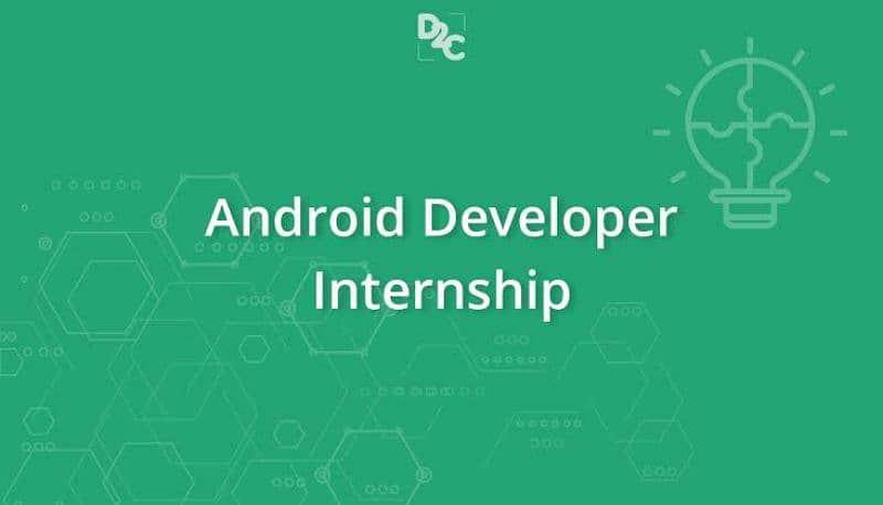 ANDROID DEVELOPER INTERN REQUIRED FOR PROJECT 0