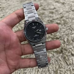 tissot prx silver