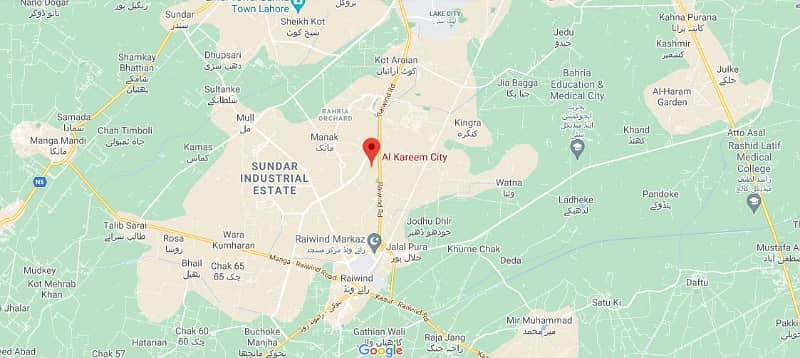 12 kanal and 10 kanal land for sale near al-kareem city 0