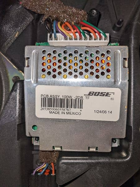 Bose car woofer spare wheel 4