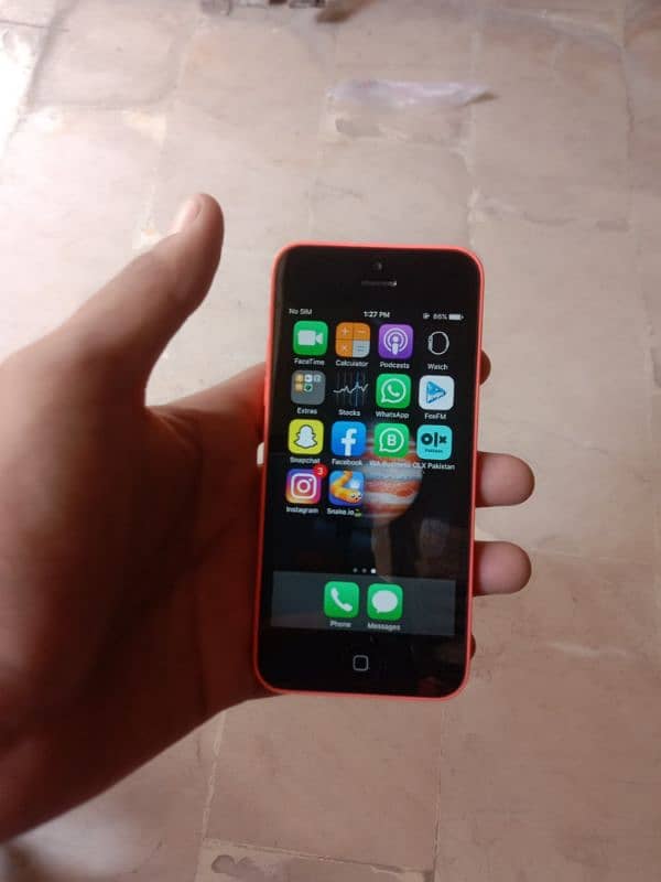 iphone 5c non pta factory unlock h 10/10 condition 14