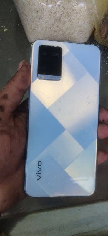 vivo y 21 A 4gb 64gb for sale with box with charger 5