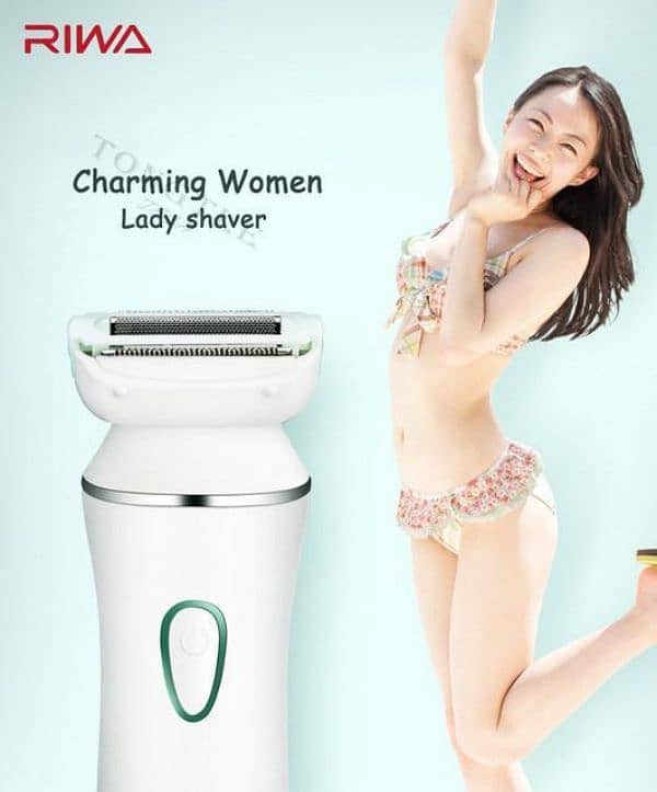 3 in 1 Rechargeable Women's Hair Trimmer - RF- 1301 2