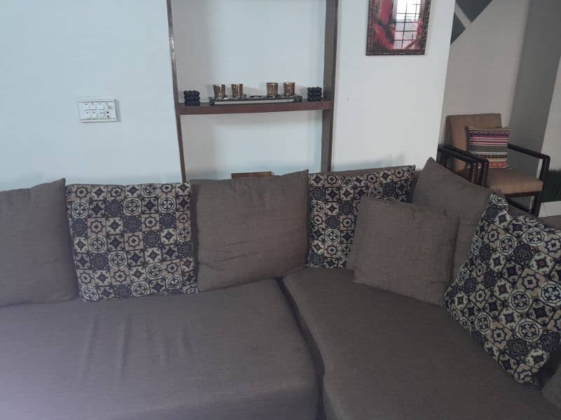 8 seater L shaped sofa 2