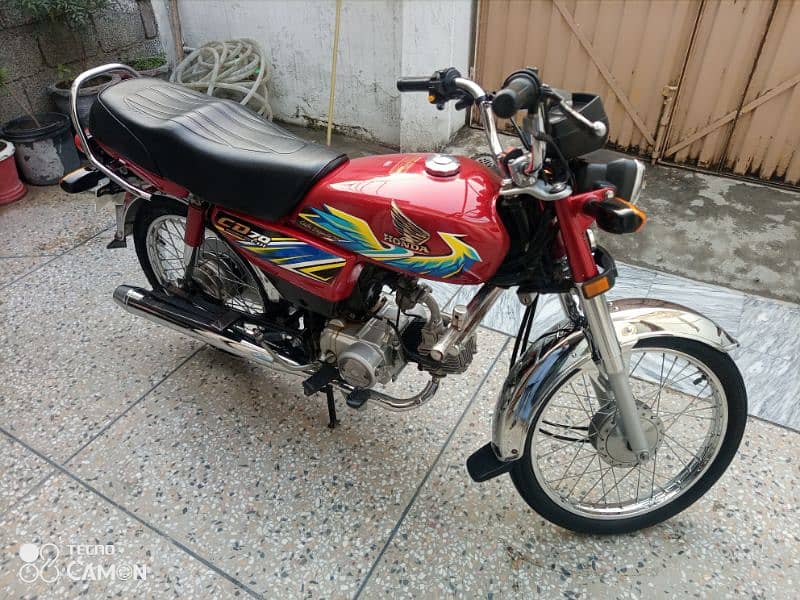 honda cd 70 2021 lush condition 0