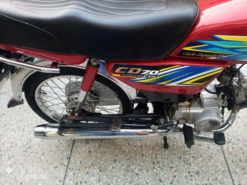 honda cd 70 2021 lush condition 5