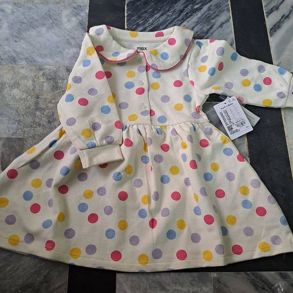 New MAX UAE frocks available for sale size 9 to 12 months 0