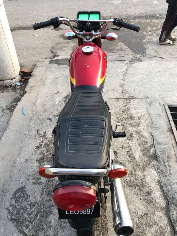 Honda CG 125 Model 2010 (Red Colour) 3