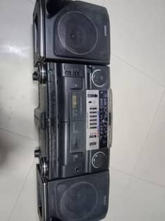 SONY CFD-CD777S, CD PLAYER, RADIO PLAYER, CASSETTE PLAYER, CORDER PLA