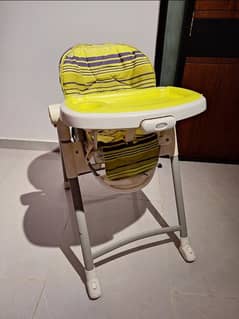 Baby High Chair by Graco – Excellent Condition – Only Rs. 9,000!