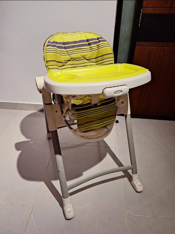 Baby High Chair by Graco – Excellent Condition – Only Rs. 9,000! 0