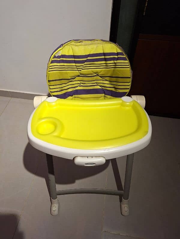 Baby High Chair by Graco – Excellent Condition – Only Rs. 9,000! 1