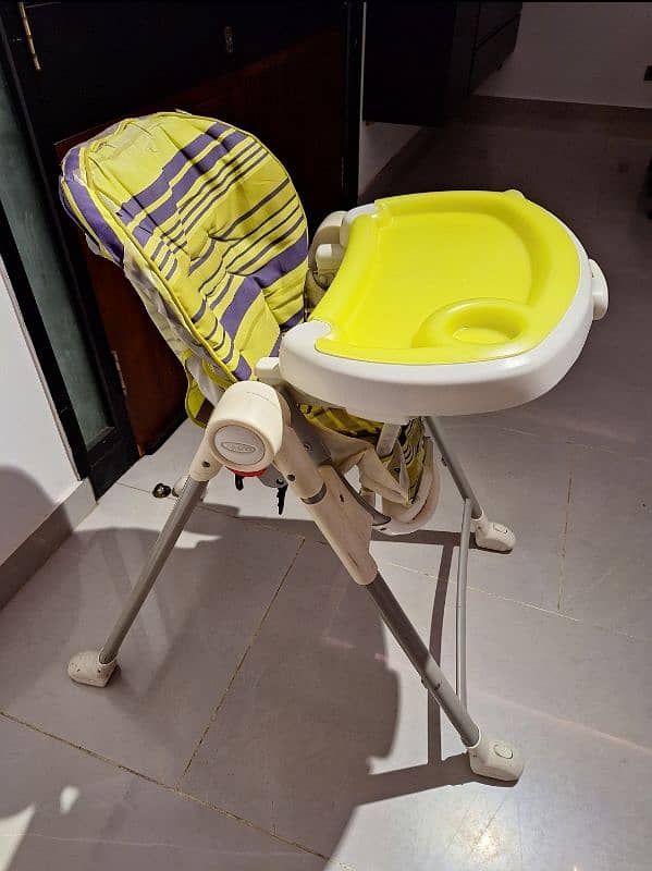 Baby High Chair by Graco – Excellent Condition – Only Rs. 9,000! 2