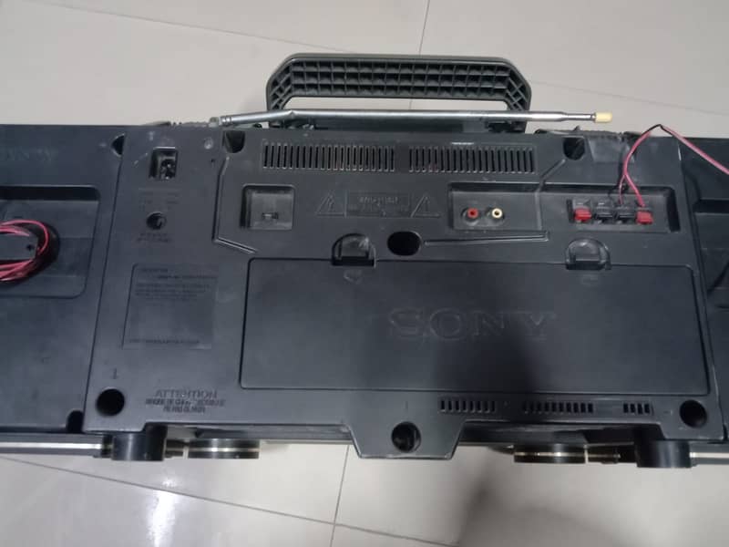 SONY CFD-CD777S, CD PLAYER, RADIO PLAYER, CASSETTE PLAYER, CORDER PLA 7