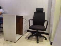 Office Chair and Table