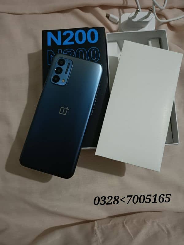 One Plus N200 5G 64Gb+4Gb+1Gb" PTA Aproved~ Box & 1+ Original Charger 0