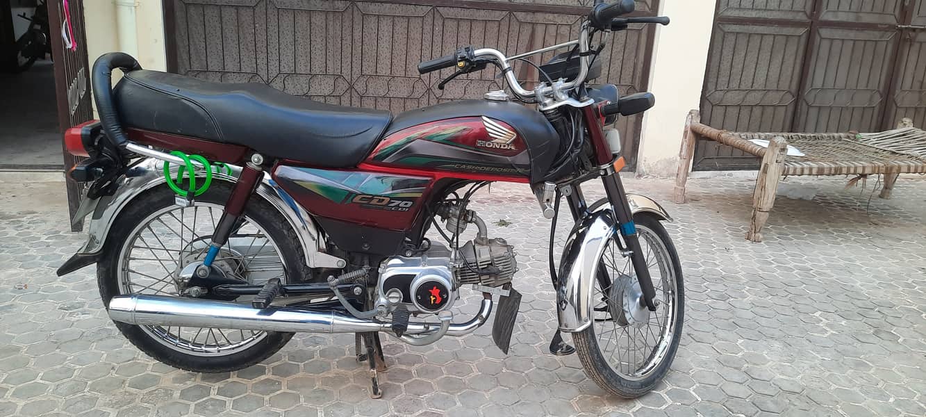 Honda CD70 cc 5